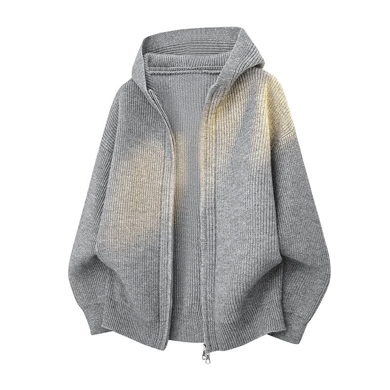 Thick Warm Zipper Sweatercoat