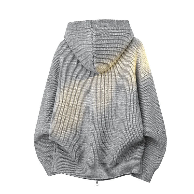 Thick Warm Zipper Sweatercoat