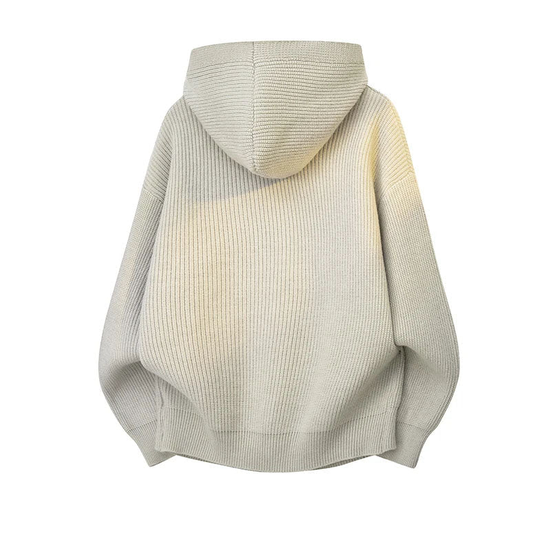 Thick Warm Zipper Sweatercoat