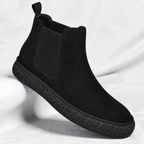 Matte Leather Mid-Top