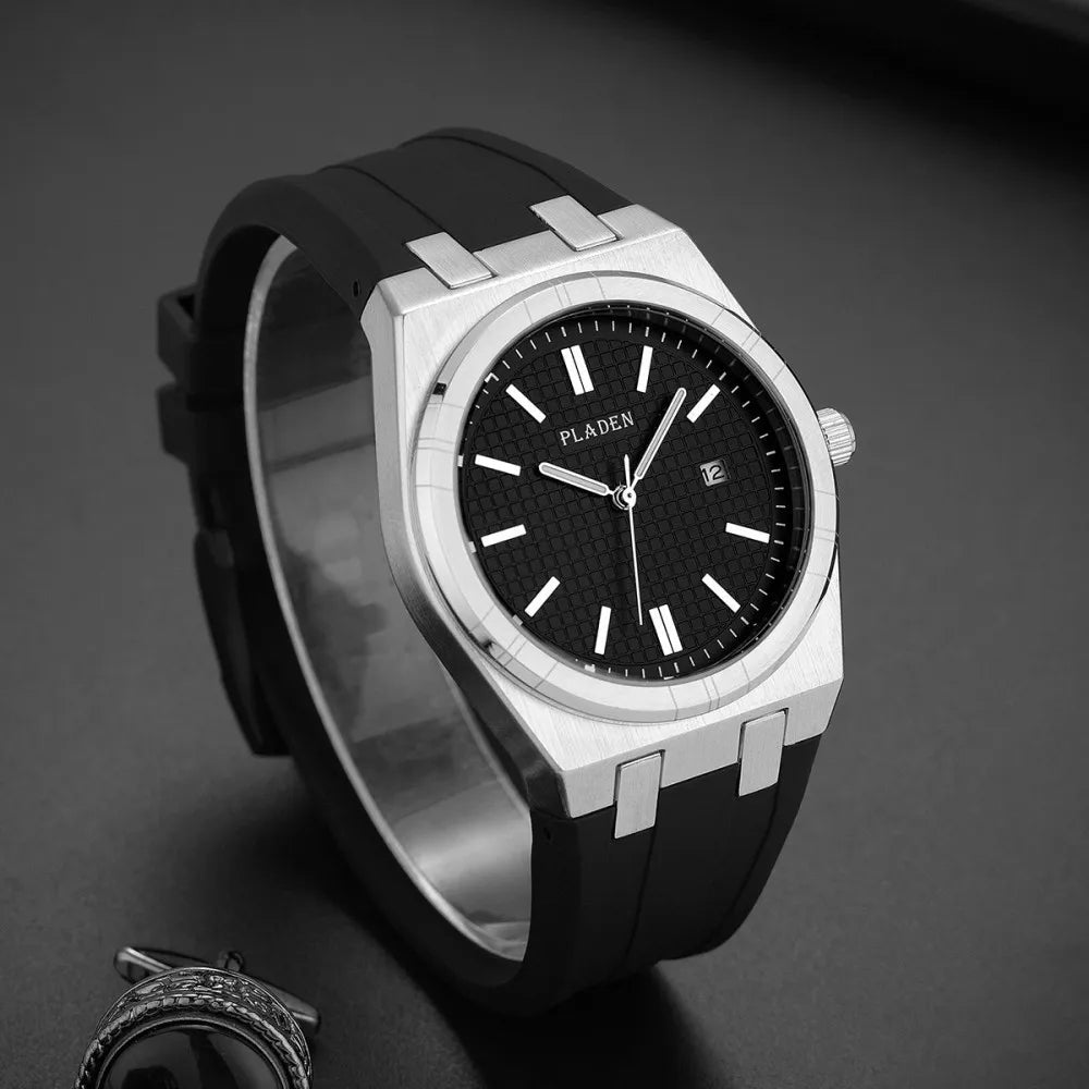 Silicone Strap Sports Watch