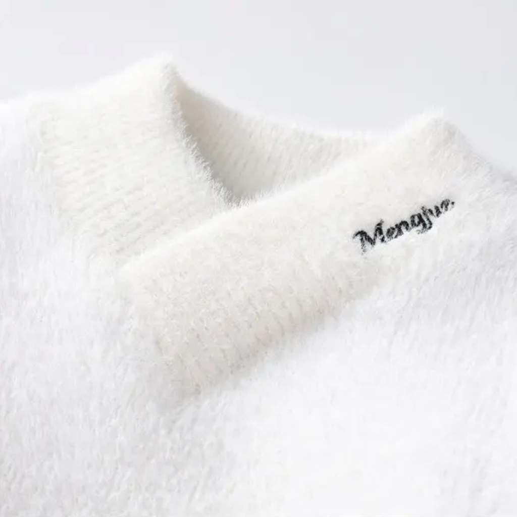 Harrington Wool Pullover Sweater