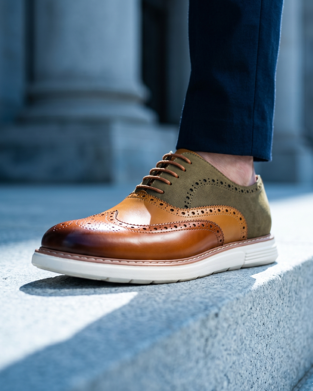 Classic British Leather Sneaker