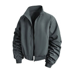 Stand Collar Casual Jacket