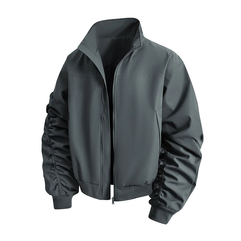 Stand Collar Casual Jacket