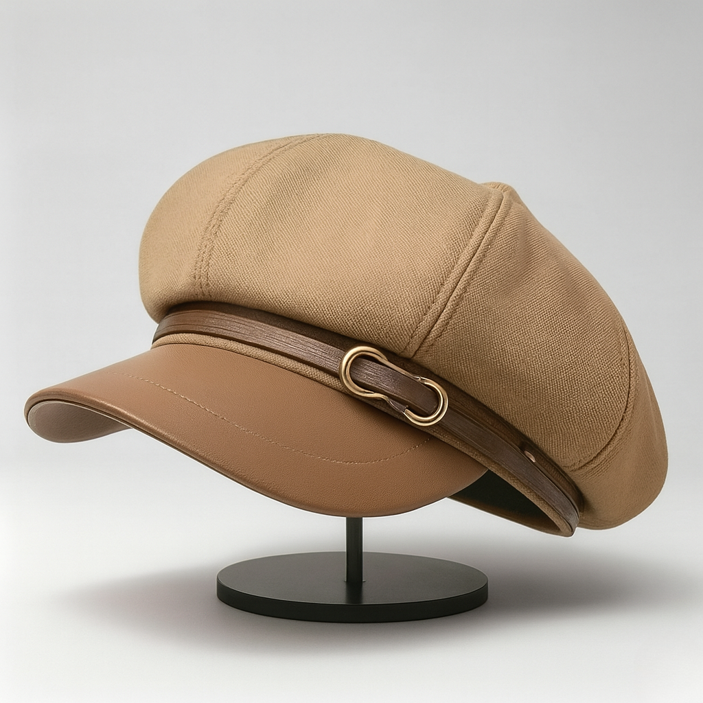 Classic Octagonal Baker Cap