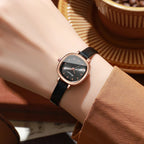 Fine Leather Strap Wristwatch