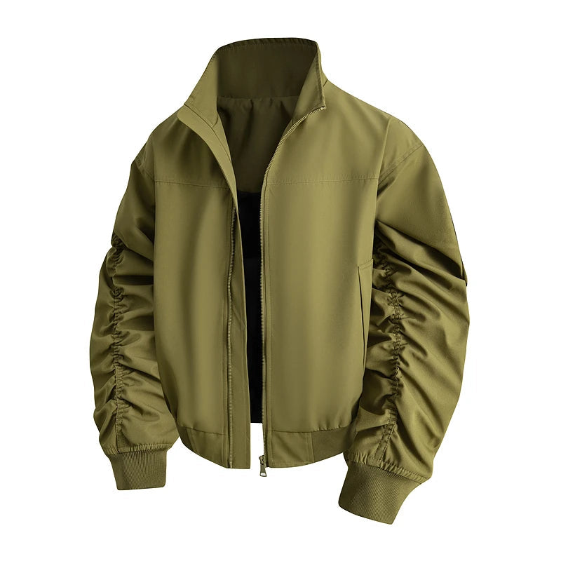 Stand Collar Casual Jacket