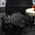 Minimalist Black Dial Watch