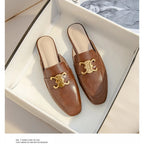 British Style Pull-On Slippers