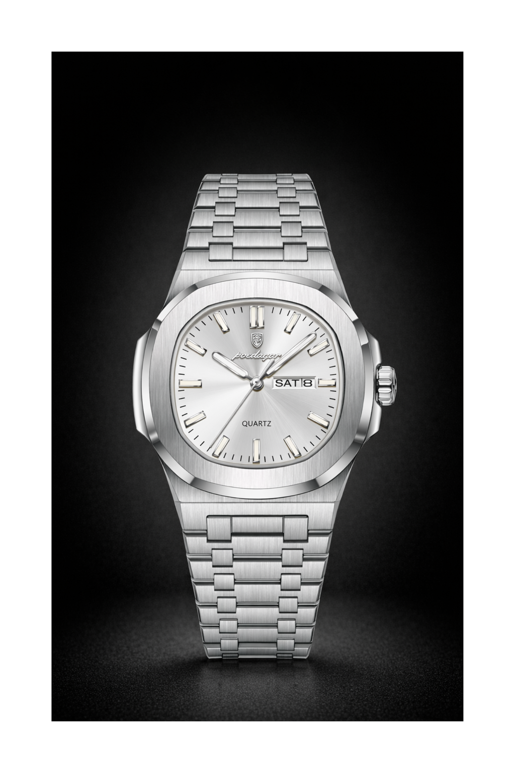 Poedagar Luxury Square Watch