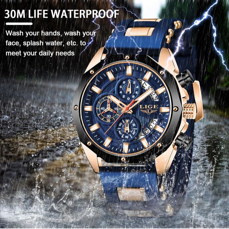 Chronograph with Auto Date