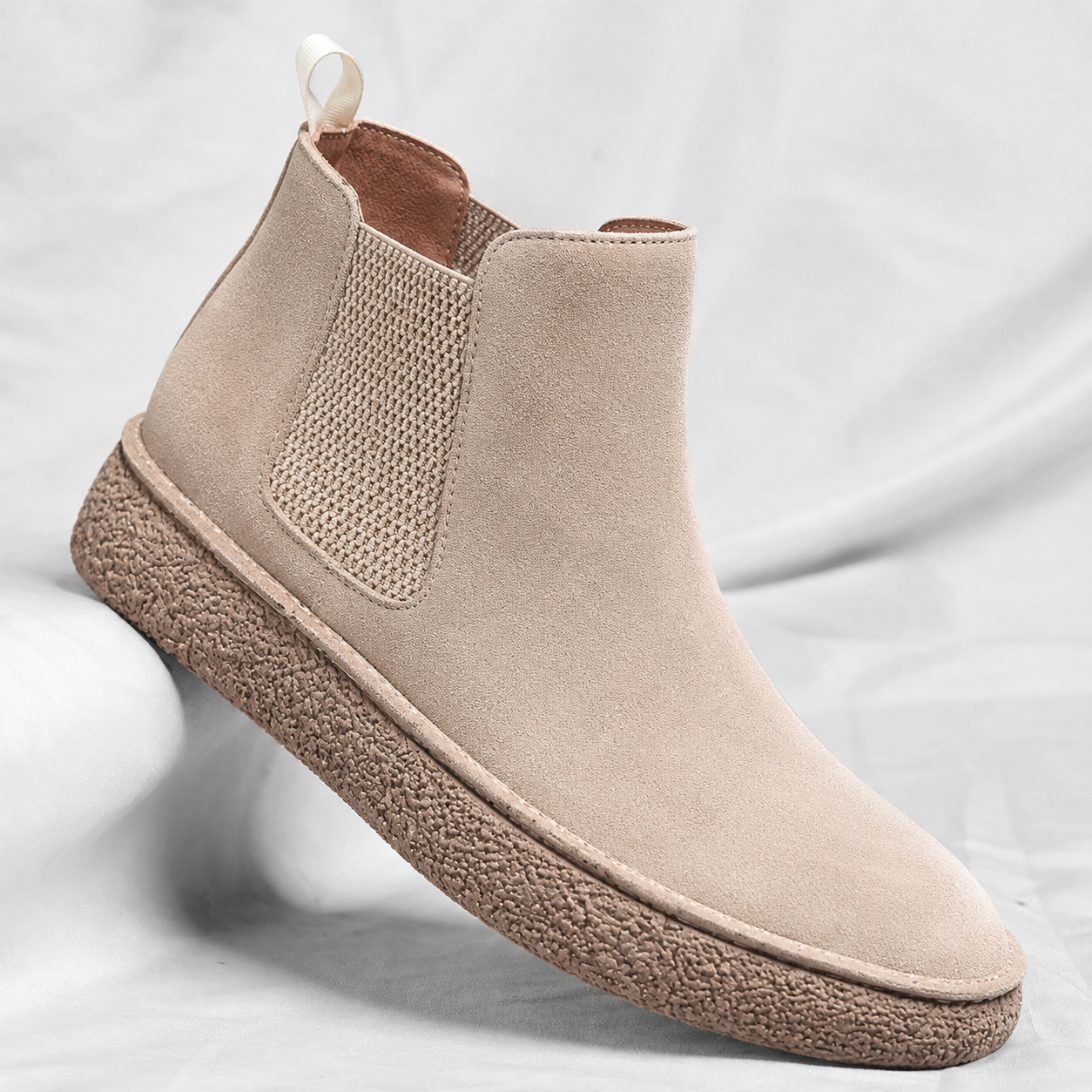 Matte Leather Mid-Top