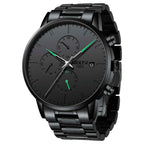 Minimalist Black Dial Watch