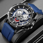 Chrono with Silicone Strap