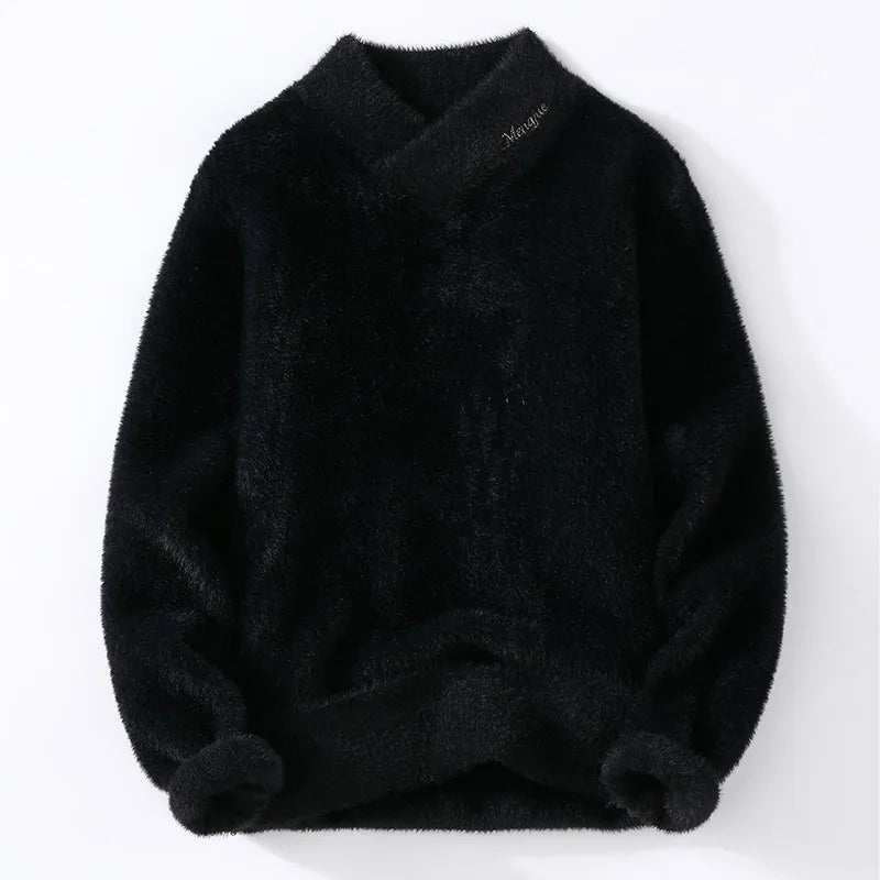 Harrington Wool Pullover Sweater