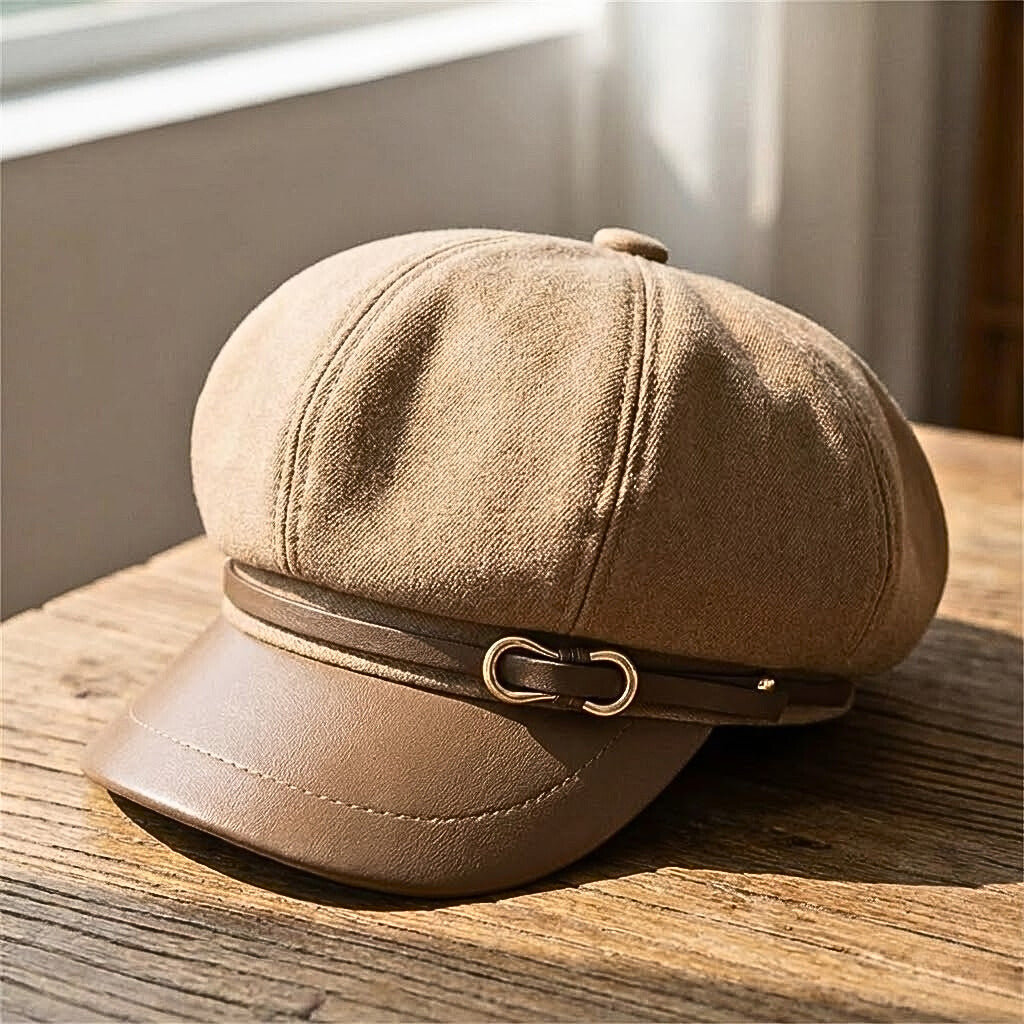 Classic Octagonal Baker Cap