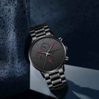 Minimalist Black Dial Watch