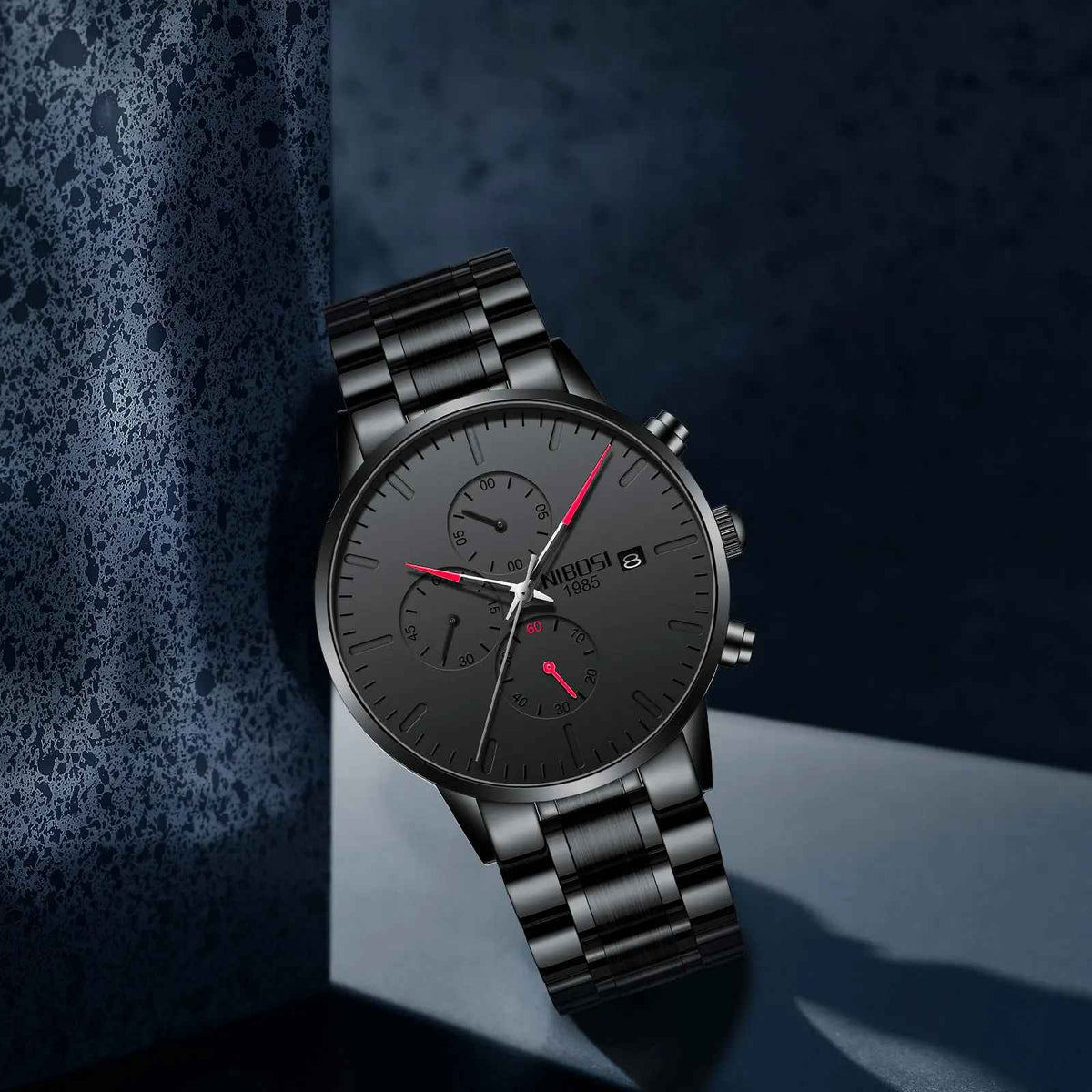 Minimalist Black Dial Watch