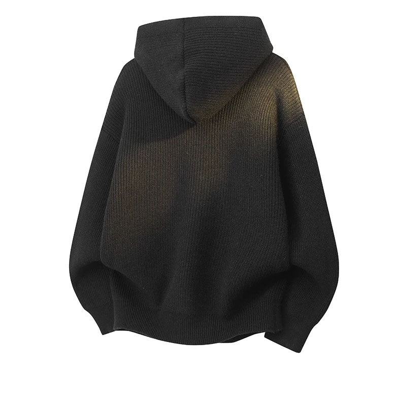 Thick Warm Zipper Sweatercoat