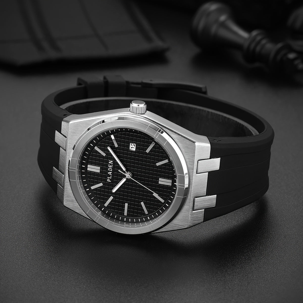 Silicone Strap Sports Watch