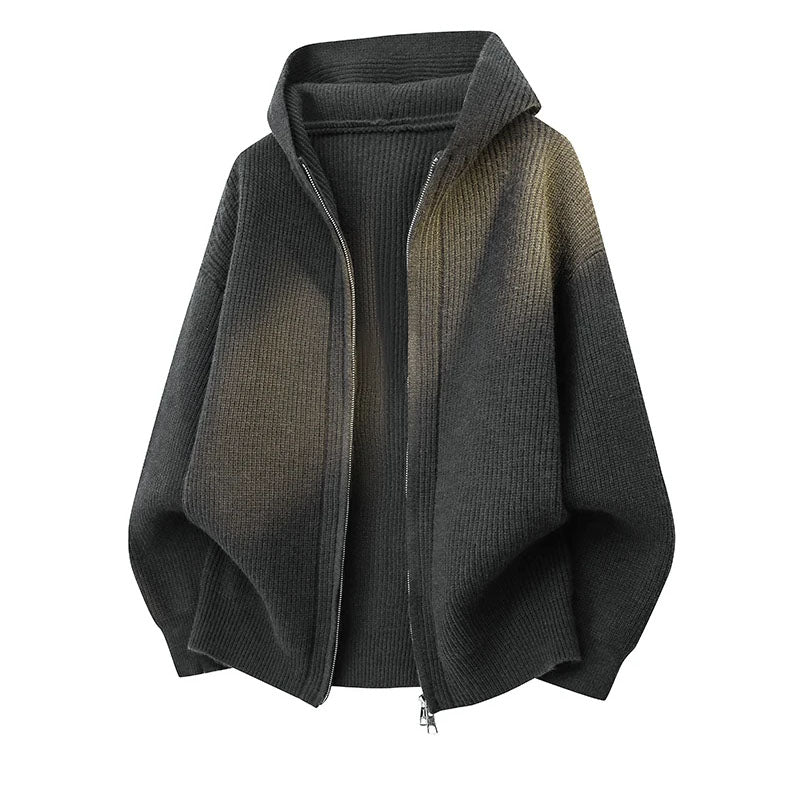 Thick Warm Zipper Sweatercoat