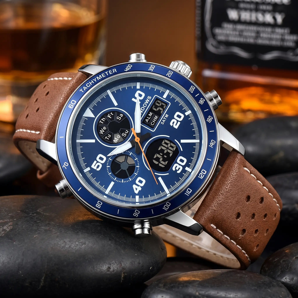Men's Digital-Analog Watch