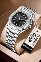 Luminous Luxury Quartz Watch