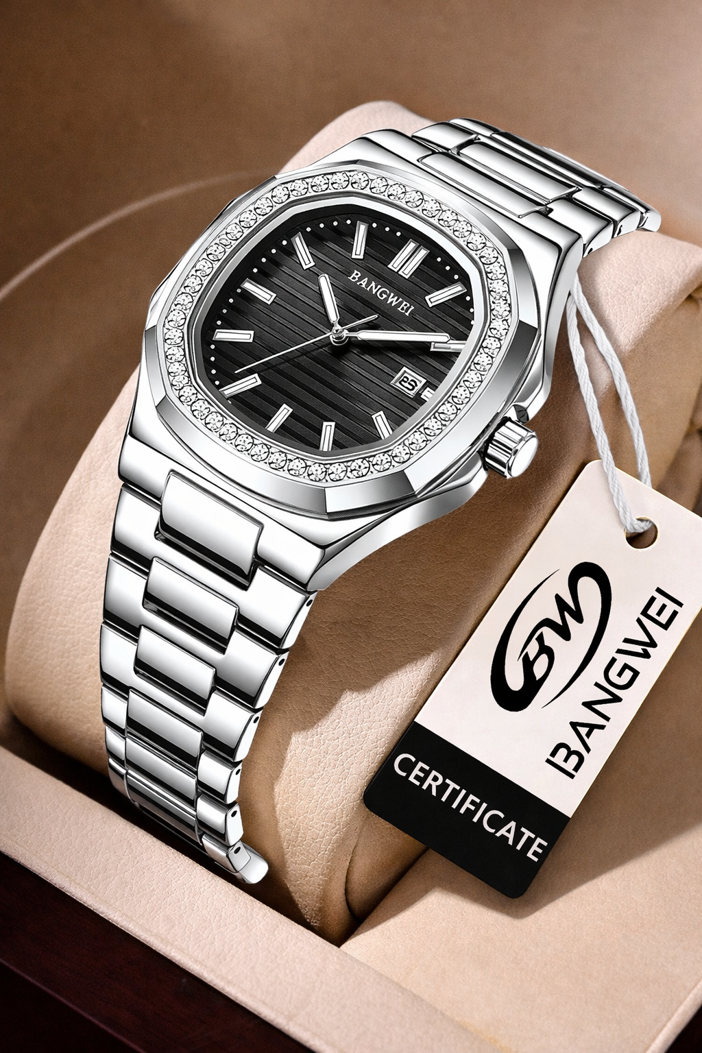 Luminous Luxury Quartz Watch