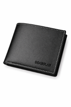 Slim PU Folding Leather Wallet