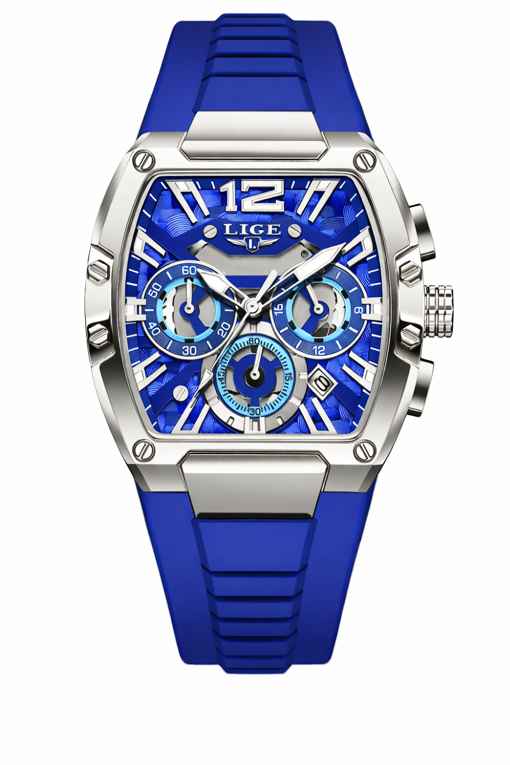 Military Chronograph Strap Watch