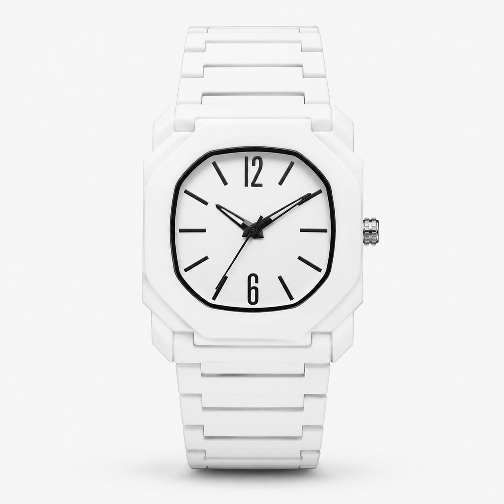 Trendy Drip Oil Strap Watch
