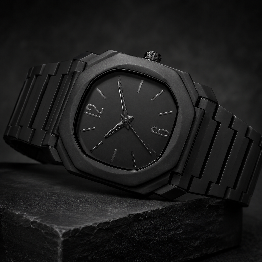Trendy Drip Oil Strap Watch