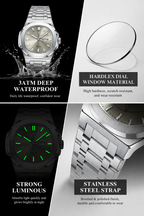 Poedagar Luxury Square Watch