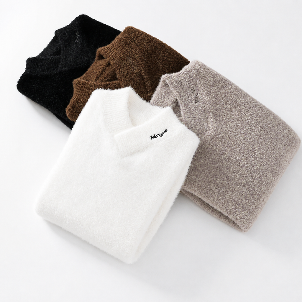 Harrington Wool Pullover Sweater