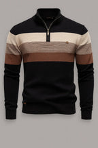Belmont Cotton Zip Sweater