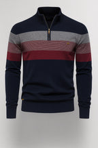 Belmont Cotton Zip Sweater