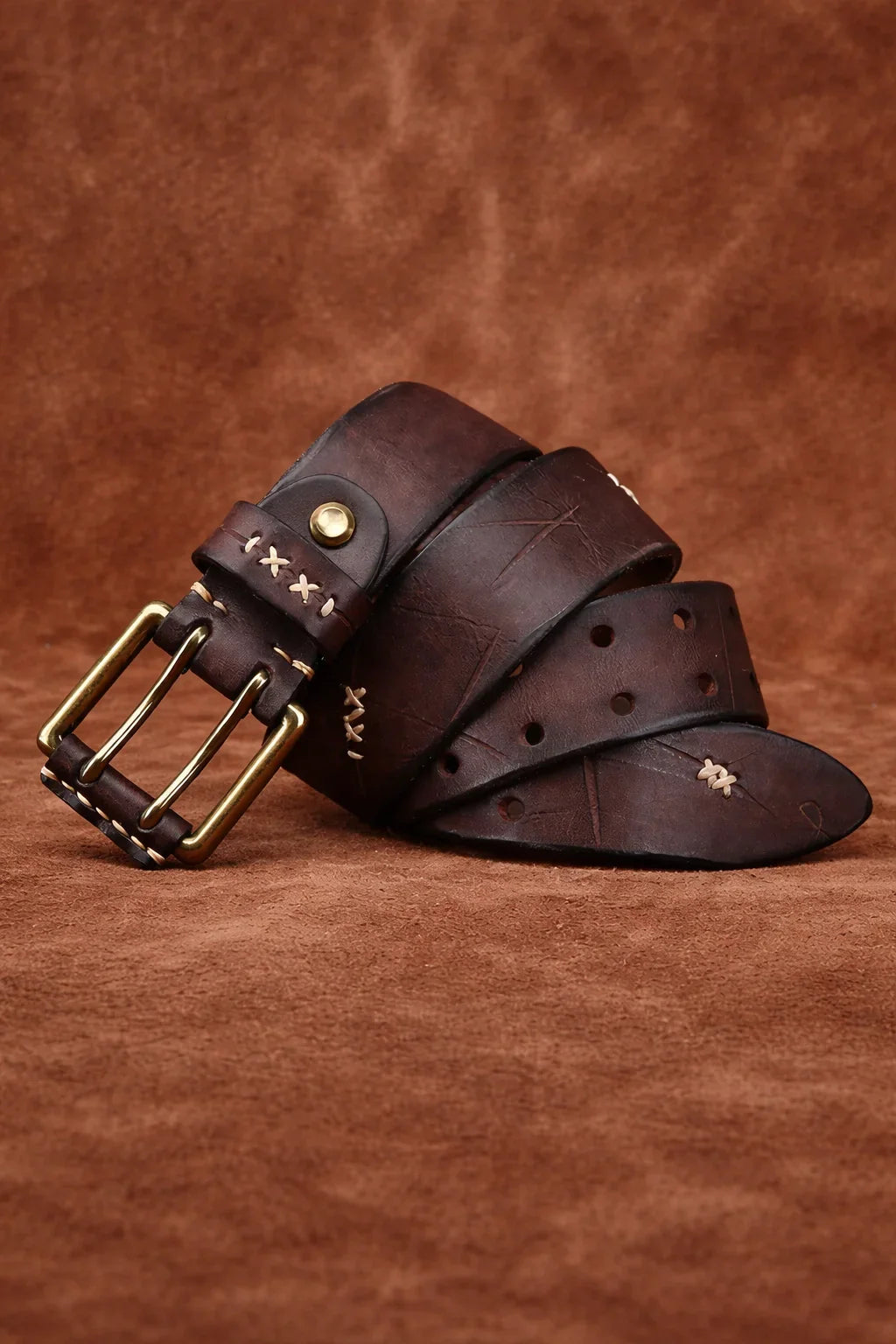 Genuine Leather Tactical Belt