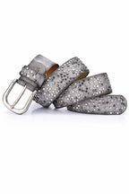 Vintage Star Rivet Leather Belt
