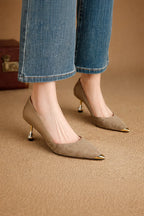 Leopard Luxe Heel Pumps