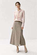 Ribbon Cashmere Sweater