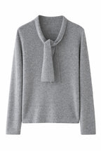 Ribbon Cashmere Sweater