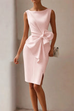 Celeste Bow Mini Dress