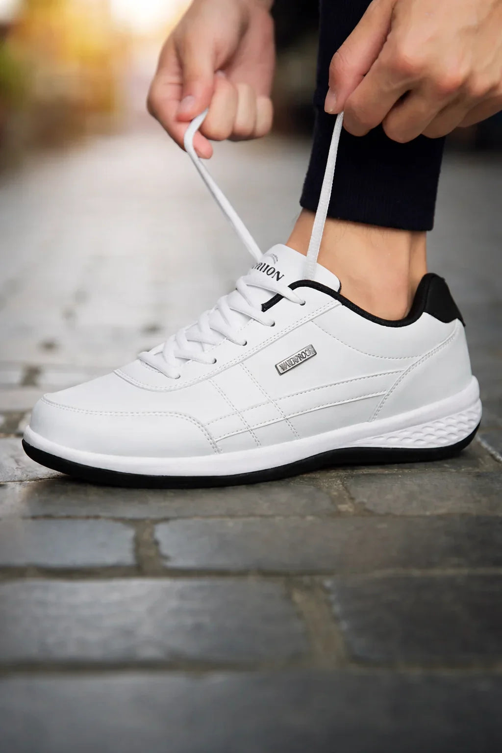 Alven PU Leather Sneakers