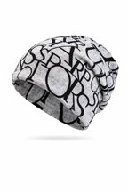 Rainbow Striped Knit Beanie