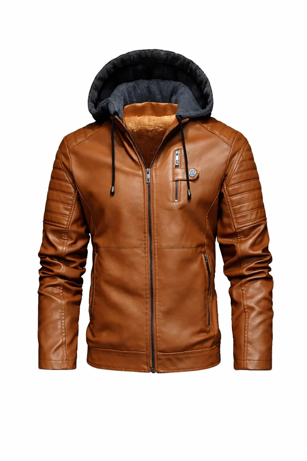 Men’s PU Biker Jacket