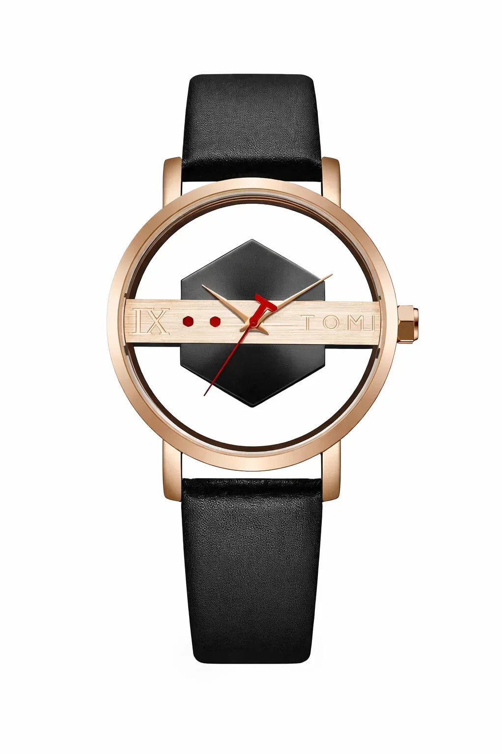 Hollow Watch Leather Strap