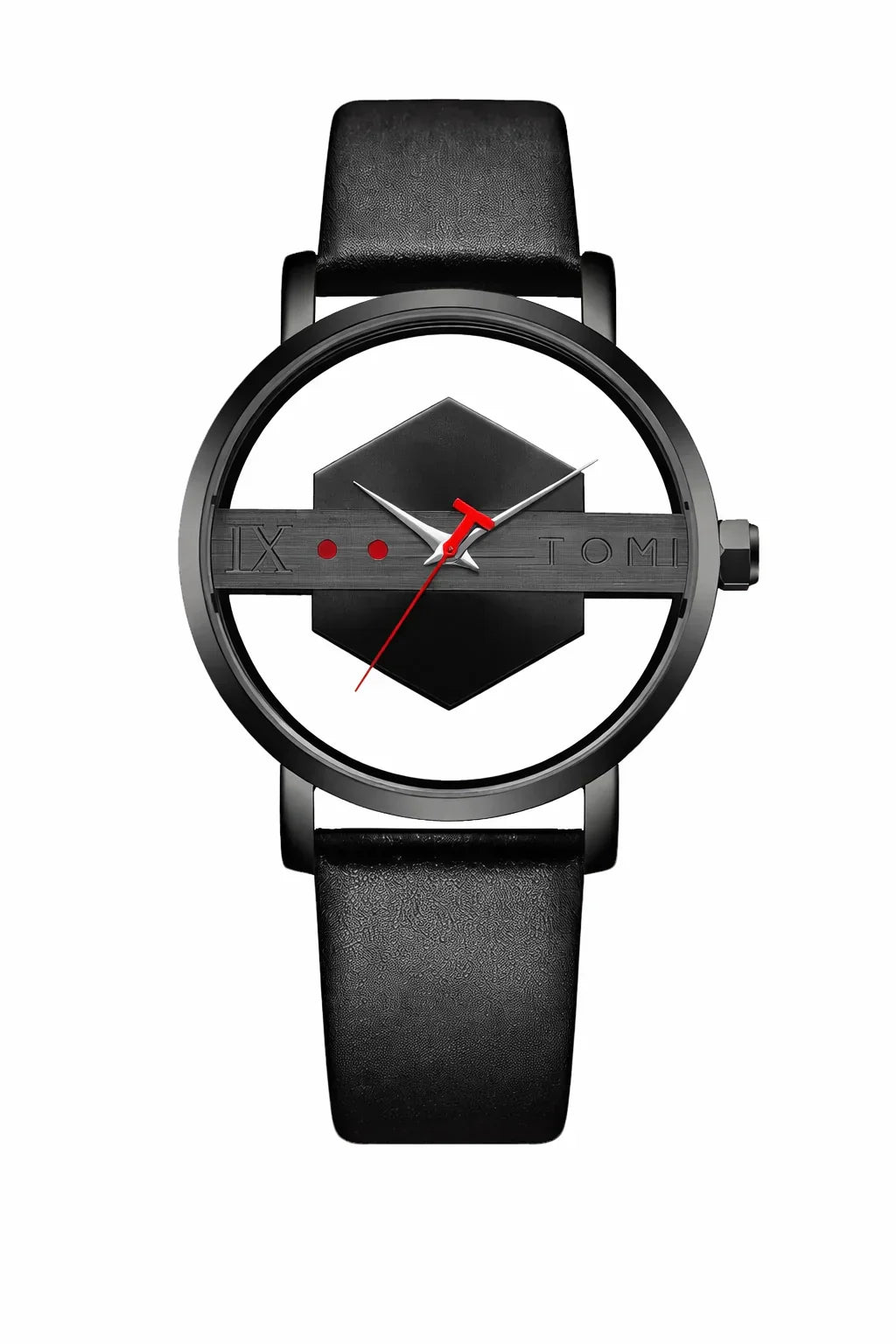 Hollow Watch Leather Strap