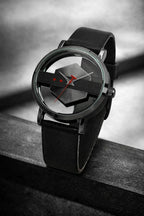 Hollow Watch Leather Strap