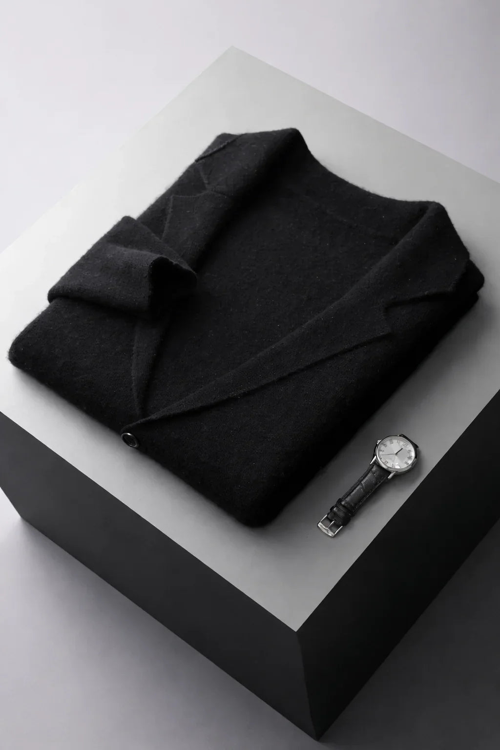 Merino Wool Button Cardigan